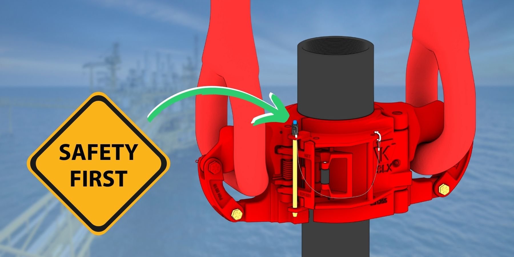 Single Joint & Side Door Elevator Safety Latch Lock Pins Keystone